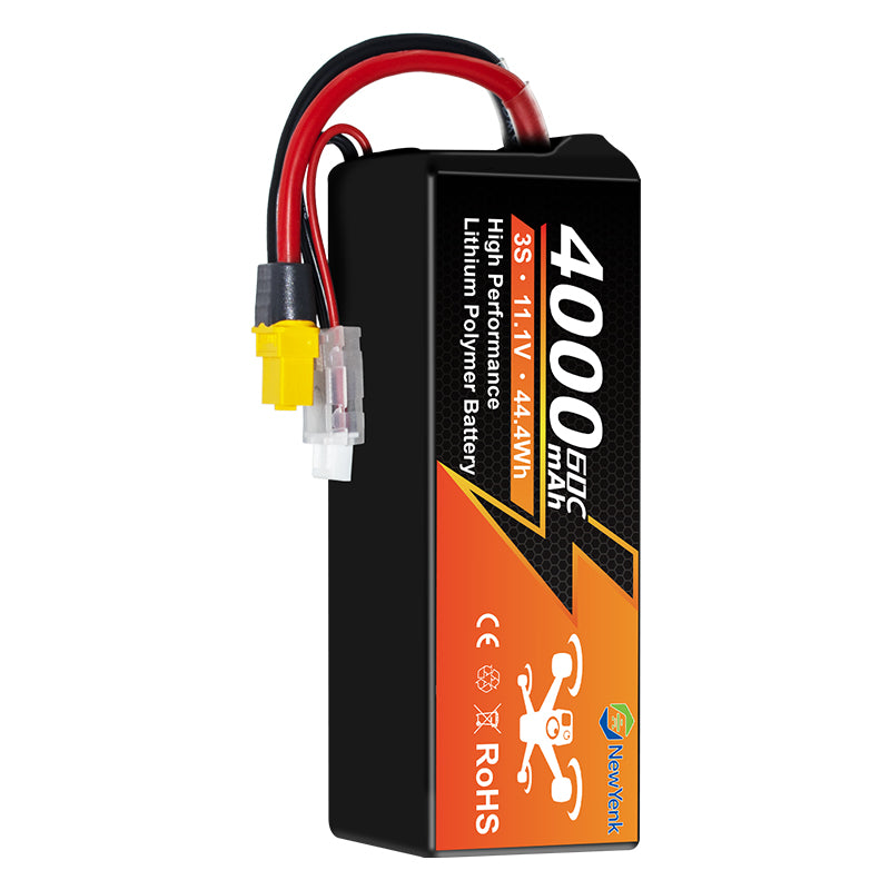 Yattox 3S 4000mAh 60C 100% LCO Lipo Battery With XT60