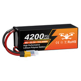 Yattox 6S 4200mAh 35C 100% LCO Lipo Battery with XT60