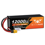 Yattox  6S 12000mAh 22.2V 25C With XT90（Industrial / Aerial LiPo Battery）