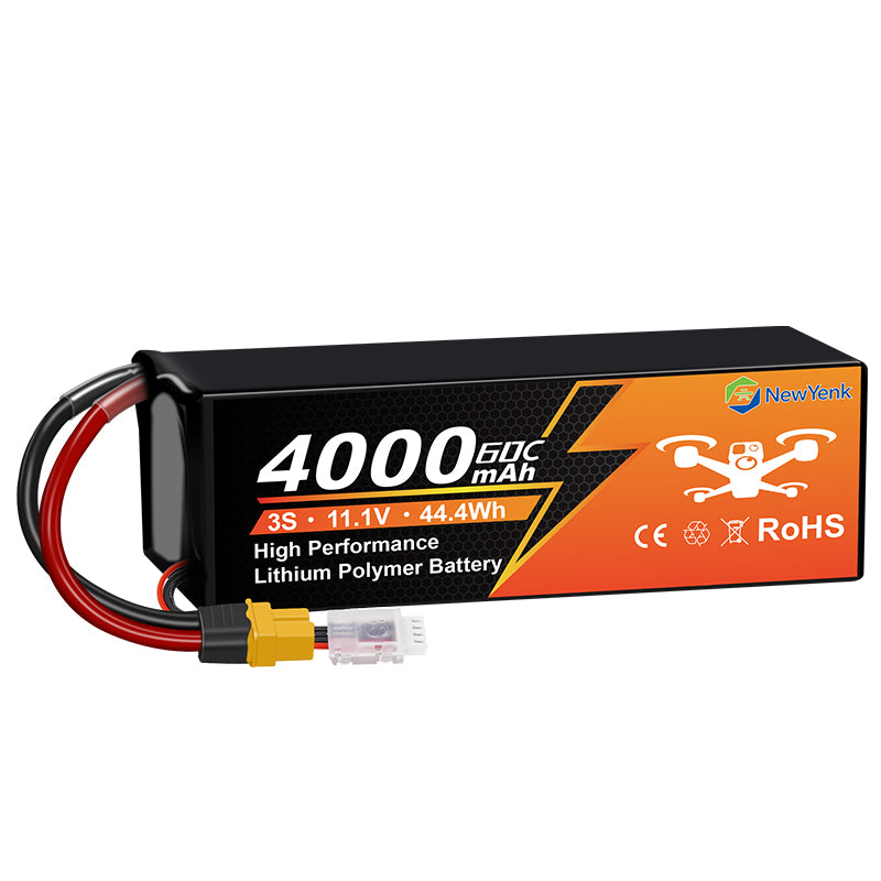 Yattox 3S 4000mAh 60C 100% LCO Lipo Battery With XT60