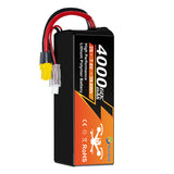 Yattox 2S 4000mAh 60C 100%LCO Lipo Battery