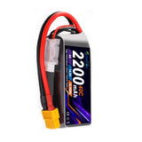Yattox 4S 2200mAh 14.8V 40C With XT60 100% LCO LiPo Battery