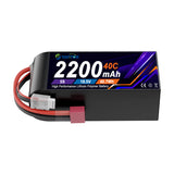 Yattox 5S 2200mAh 18.5V 40C With XT60/EC3 100% LCO LiPo Battery