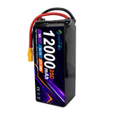 Yattox  6S 12000mAh 25C 300A Continuous current 100%LCO Lipo Battery