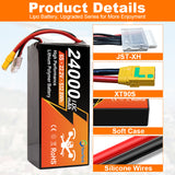 Yattox  HV 6S 24000mAh Lipo Battery