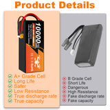 NewYenk 7S 10000mAh 25.9V 25C With XT90 100% LCO LiPo Battery