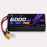 Yattox 6000mAh 6S 60C 100% LCO Lipo Battery With XT60/XT90/EC5 Plug