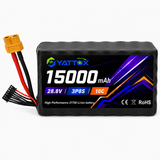 Yattox 3P8S 28.8V 15000mAh 10C 21700 Li-ion Battery