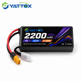 NewYenk 6S 2200mAh 22.2V 120C With XT60 Plug 100% LCO LiPo Battery